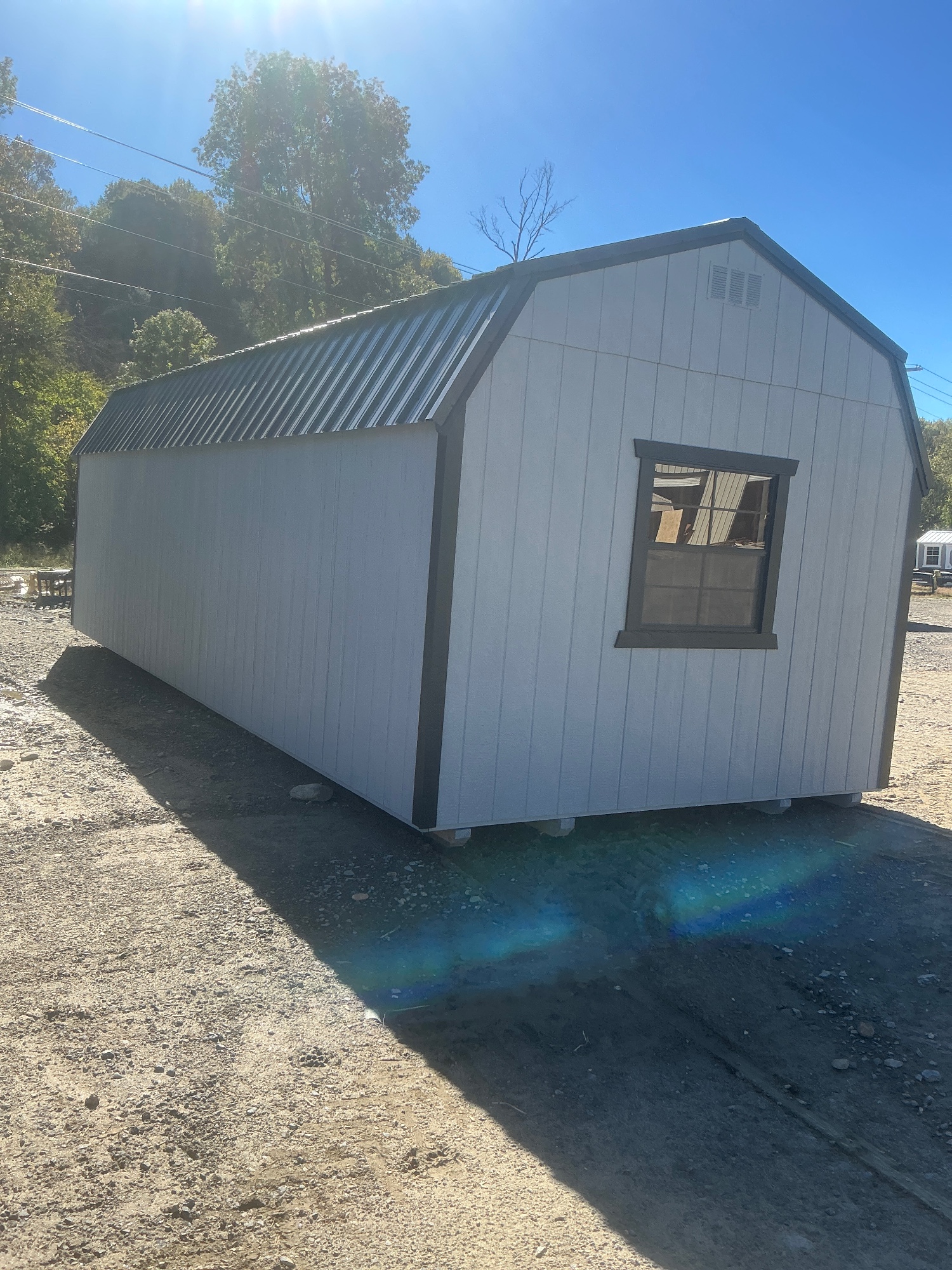 Lofted Barn Garage - 12x28 image 2