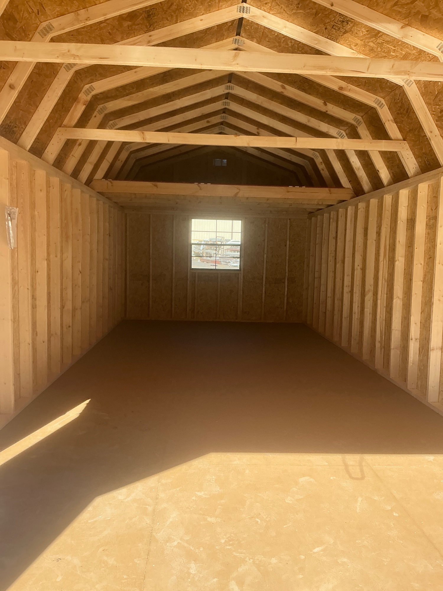 Lofted Barn Garage - 12x28 image 4