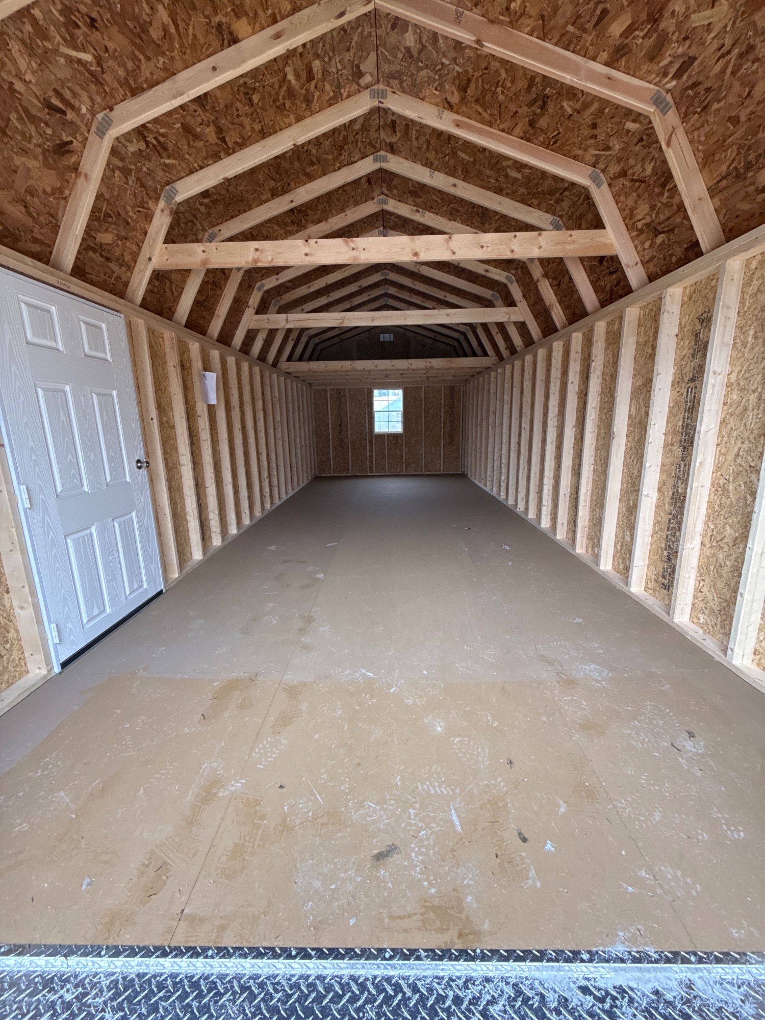 Lofted Barn Garage - 12x28 image 4