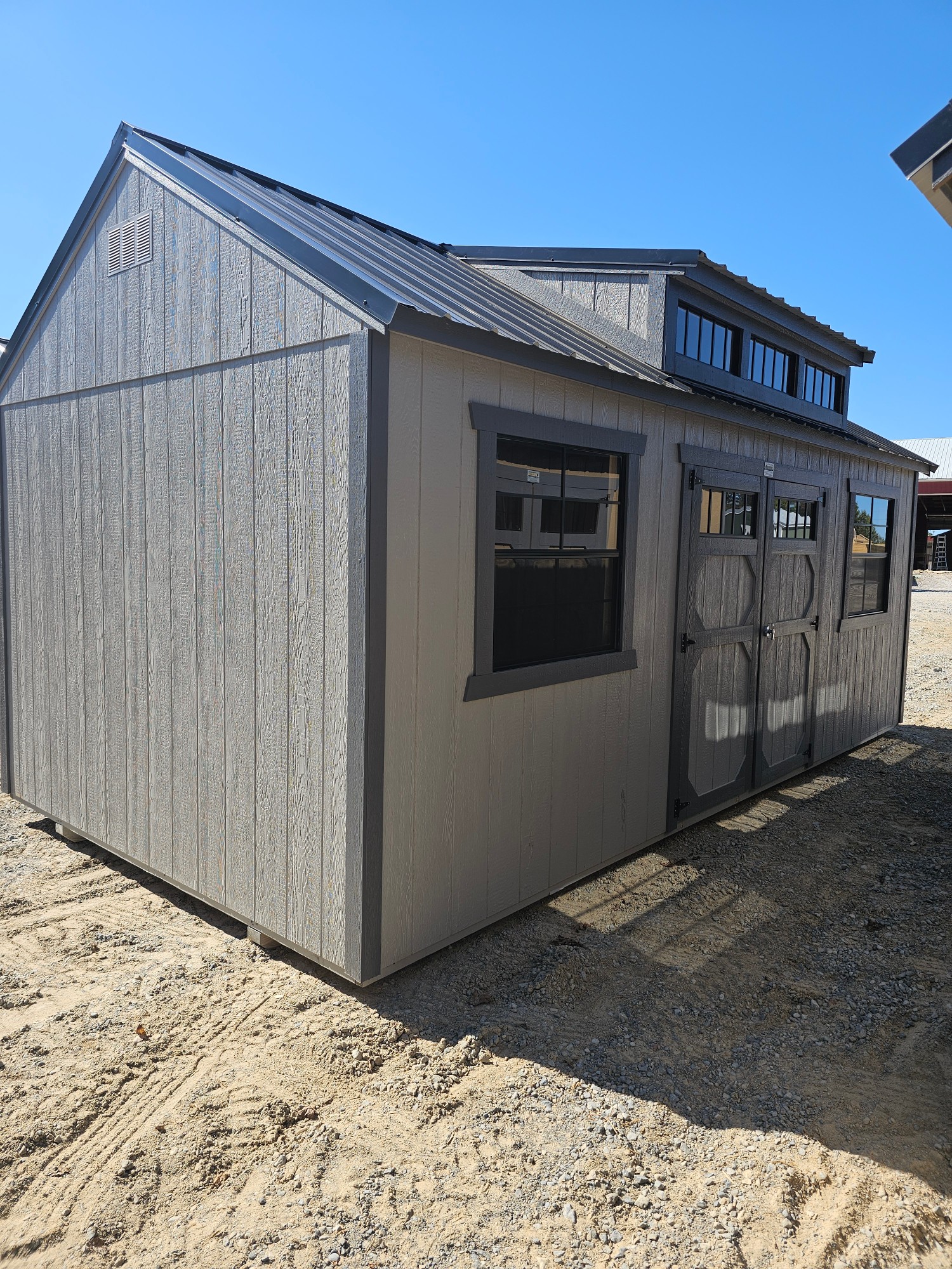 Utility Shed Dormer - 10x20