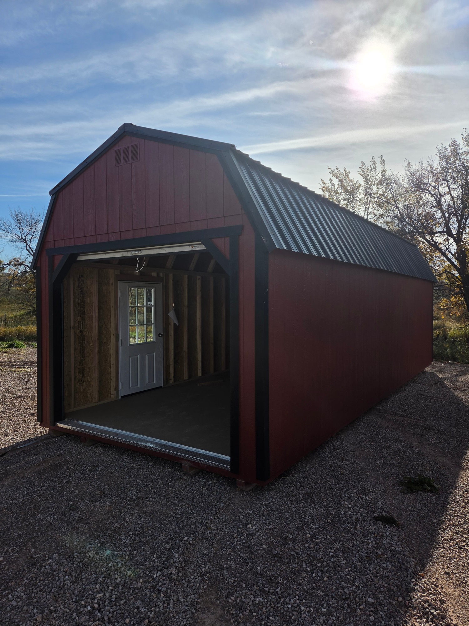 Lofted Barn Garage - 12x28