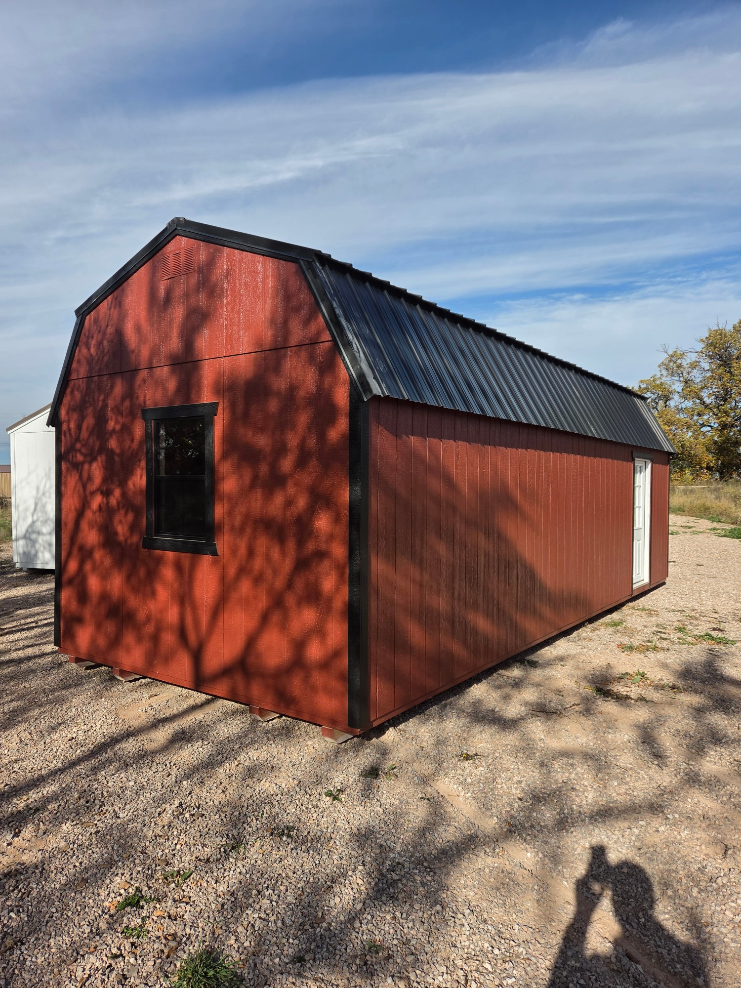 Lofted Barn Garage - 12x28 image 2