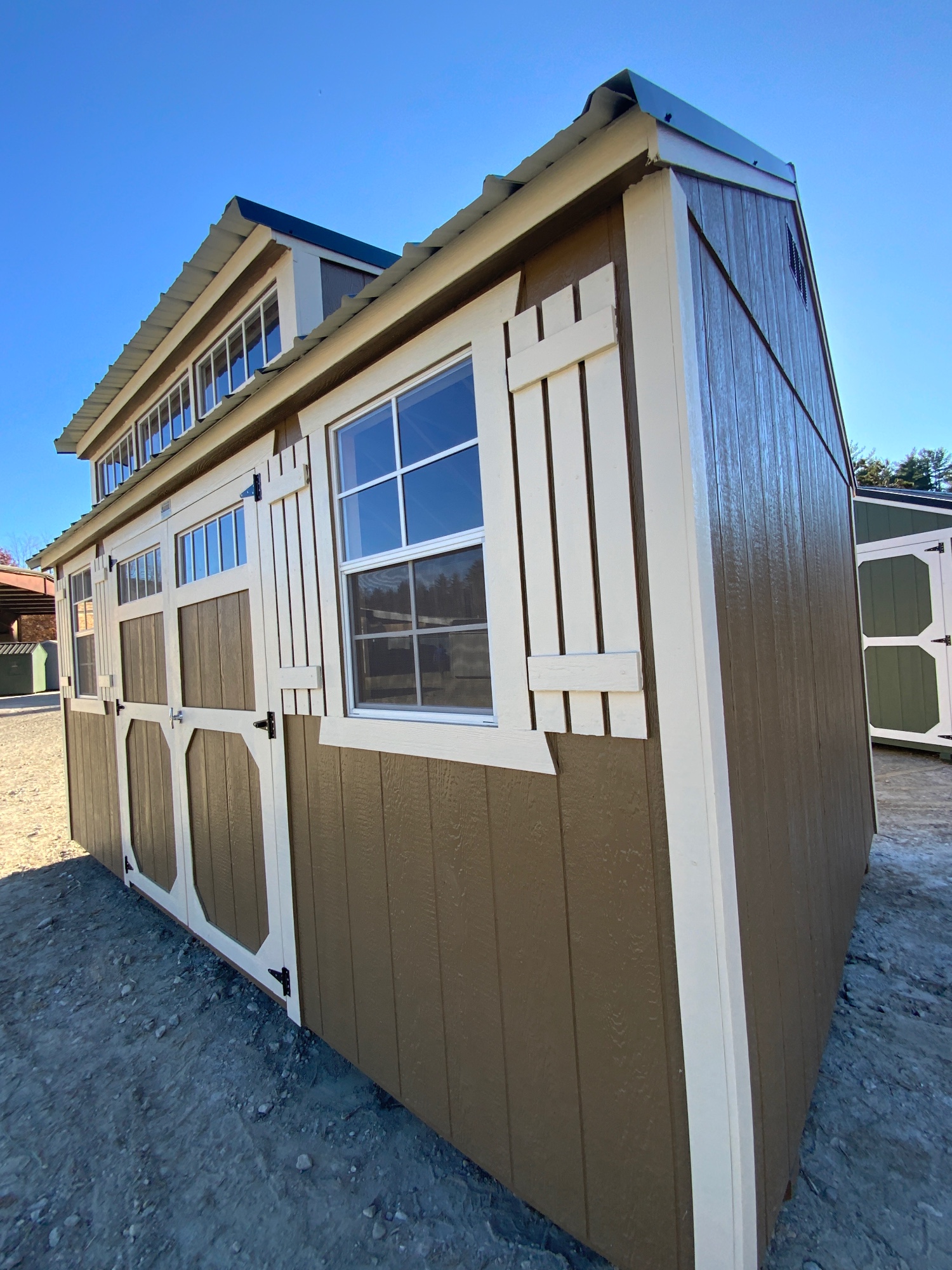 Utility Shed Dormer - 10x16