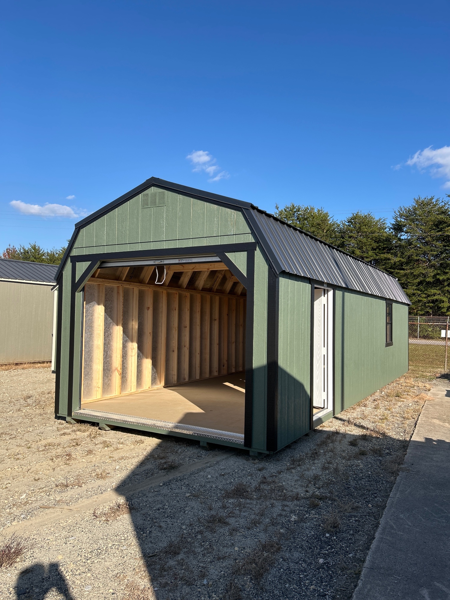 Lofted Barn Garage - 12x32