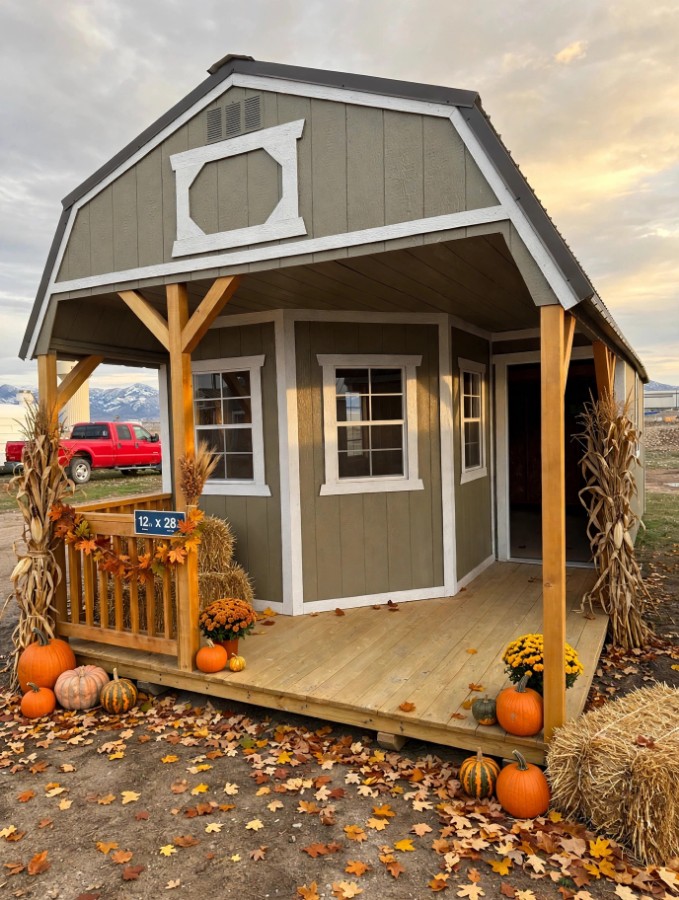 Lofted Barn Deluxe Playhouse - 12x28