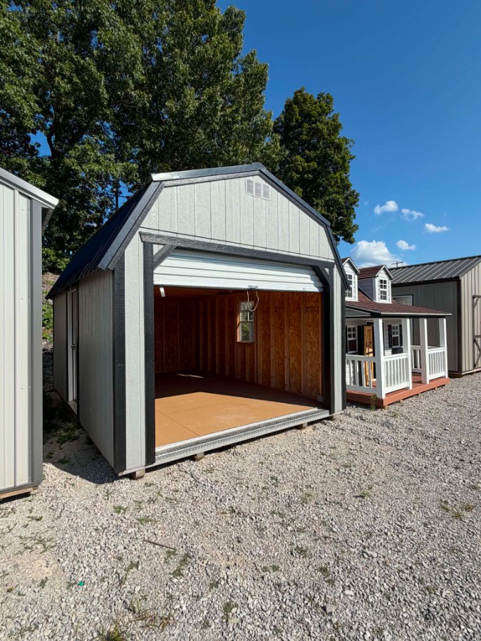 Lofted Barn Garage - 12x16