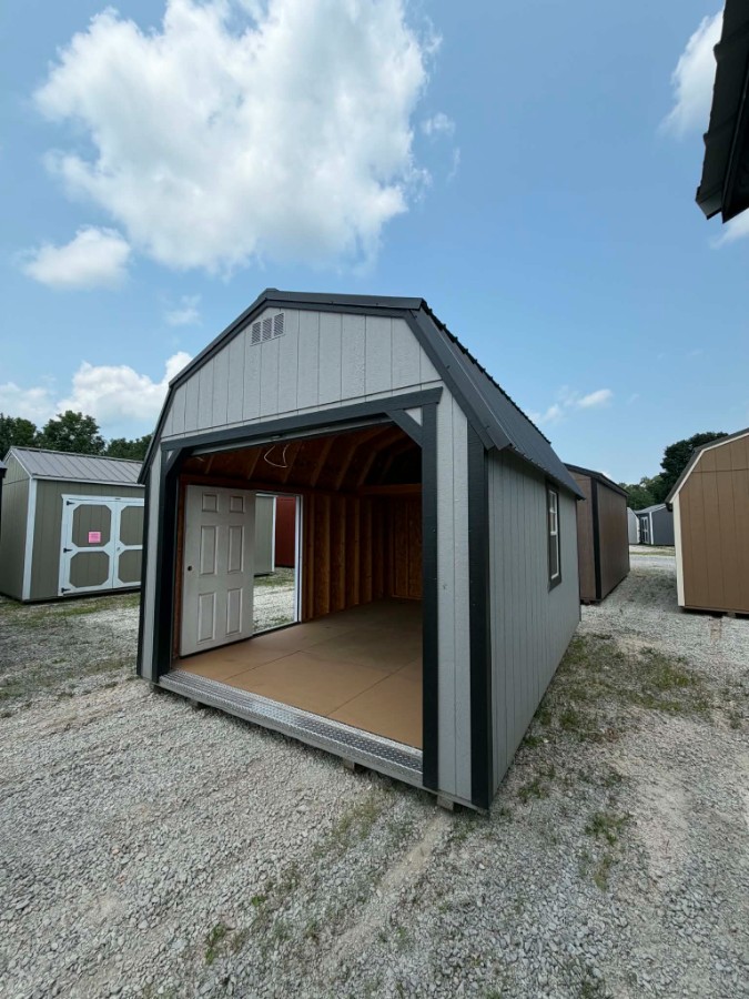 Lofted Barn Garage - 12x16
