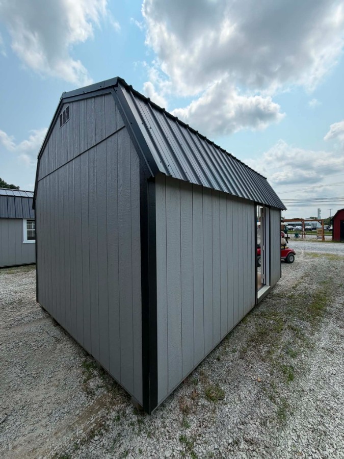 Lofted Barn Garage - 12x16 image 2