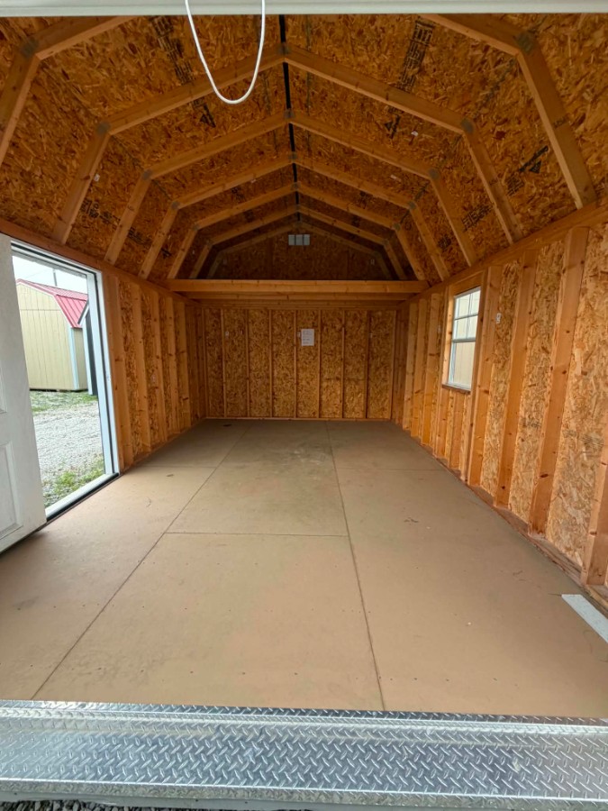 Lofted Barn Garage - 12x16 image 3