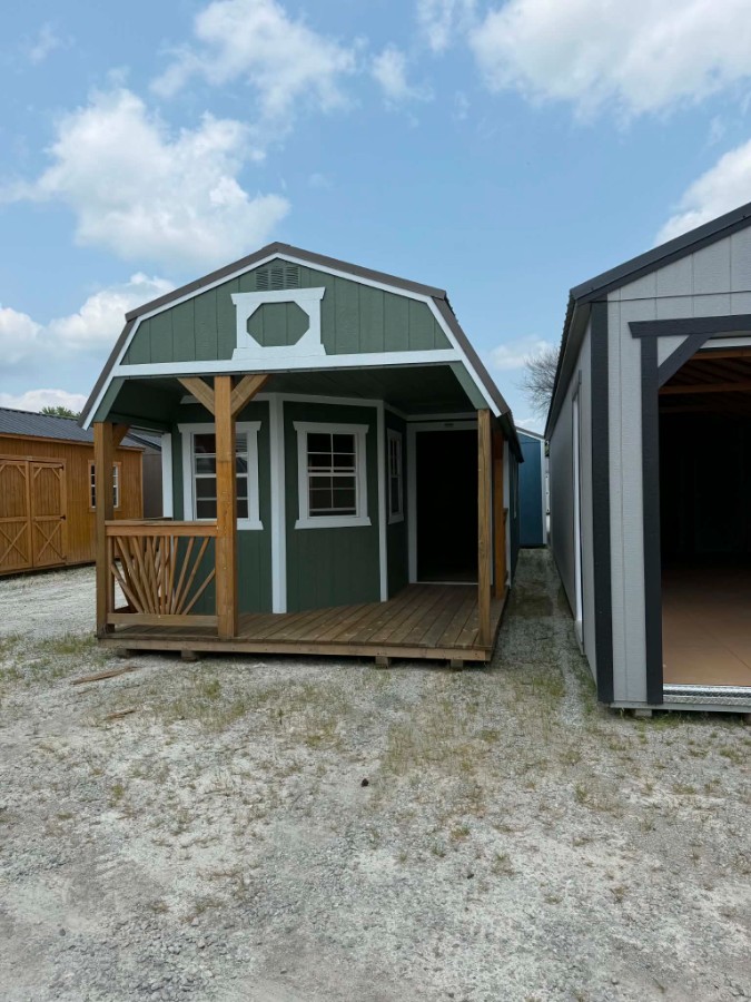Lofted Barn Deluxe Playhouse - 12x32 image 2