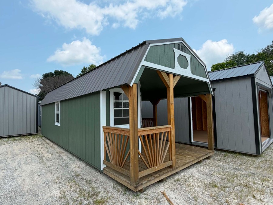 Lofted Barn Deluxe Playhouse - 12x32 image 5
