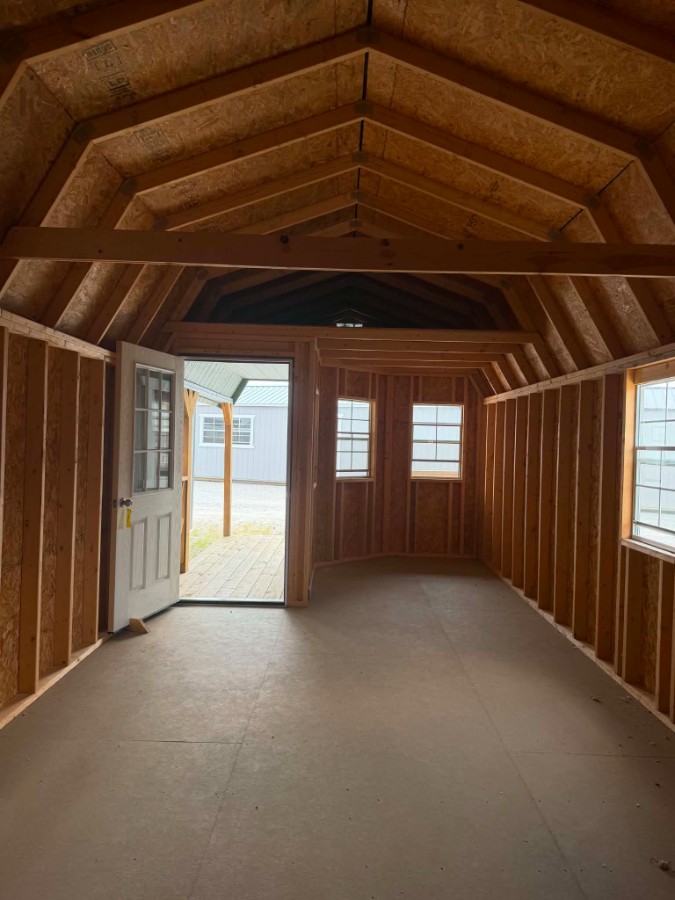 Lofted Barn Deluxe Playhouse - 12x32 image 6