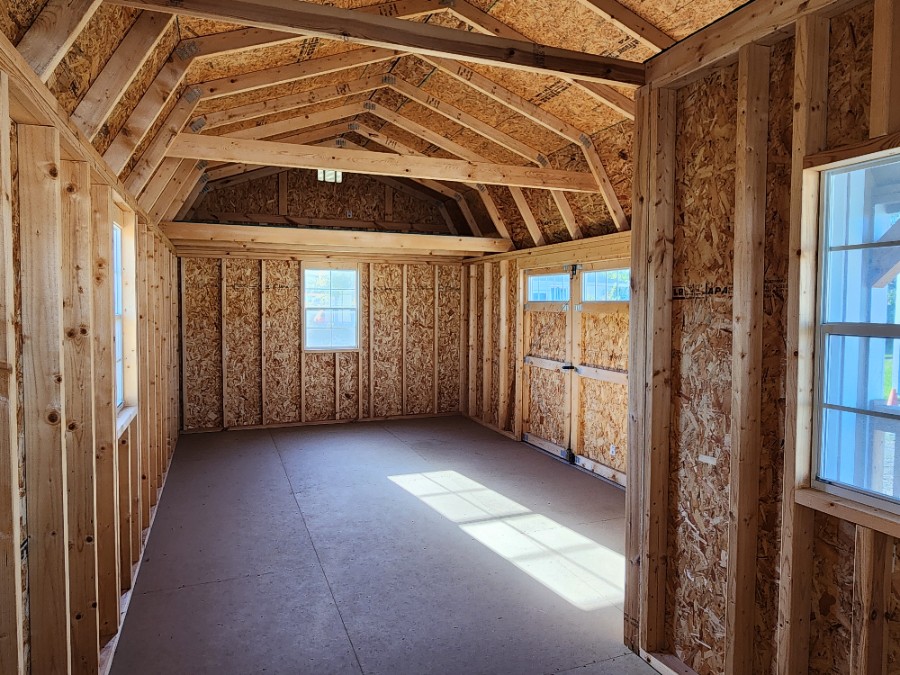 Lofted Barn Deluxe Playhouse - 12x28 image 5