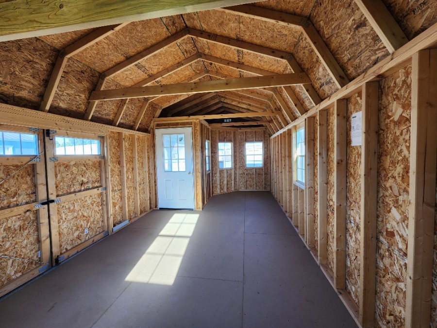 Lofted Barn Deluxe Playhouse - 12x28 image 7