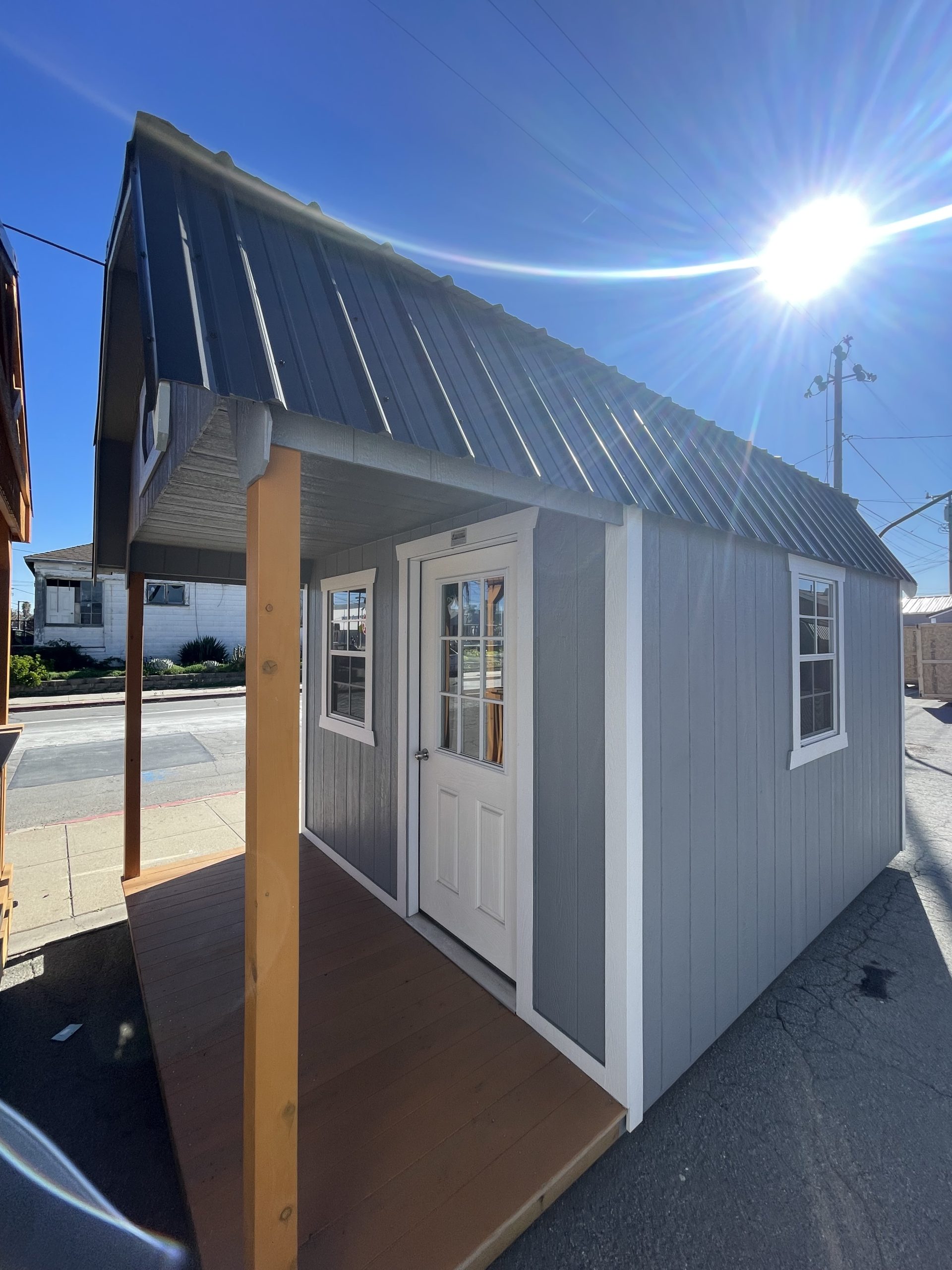 Lofted Barn W/ Porch – 10 X 16