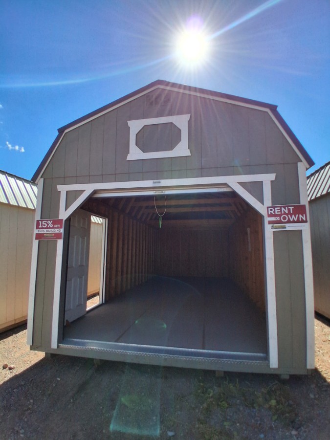 Lofted Barn Garage - 12x28