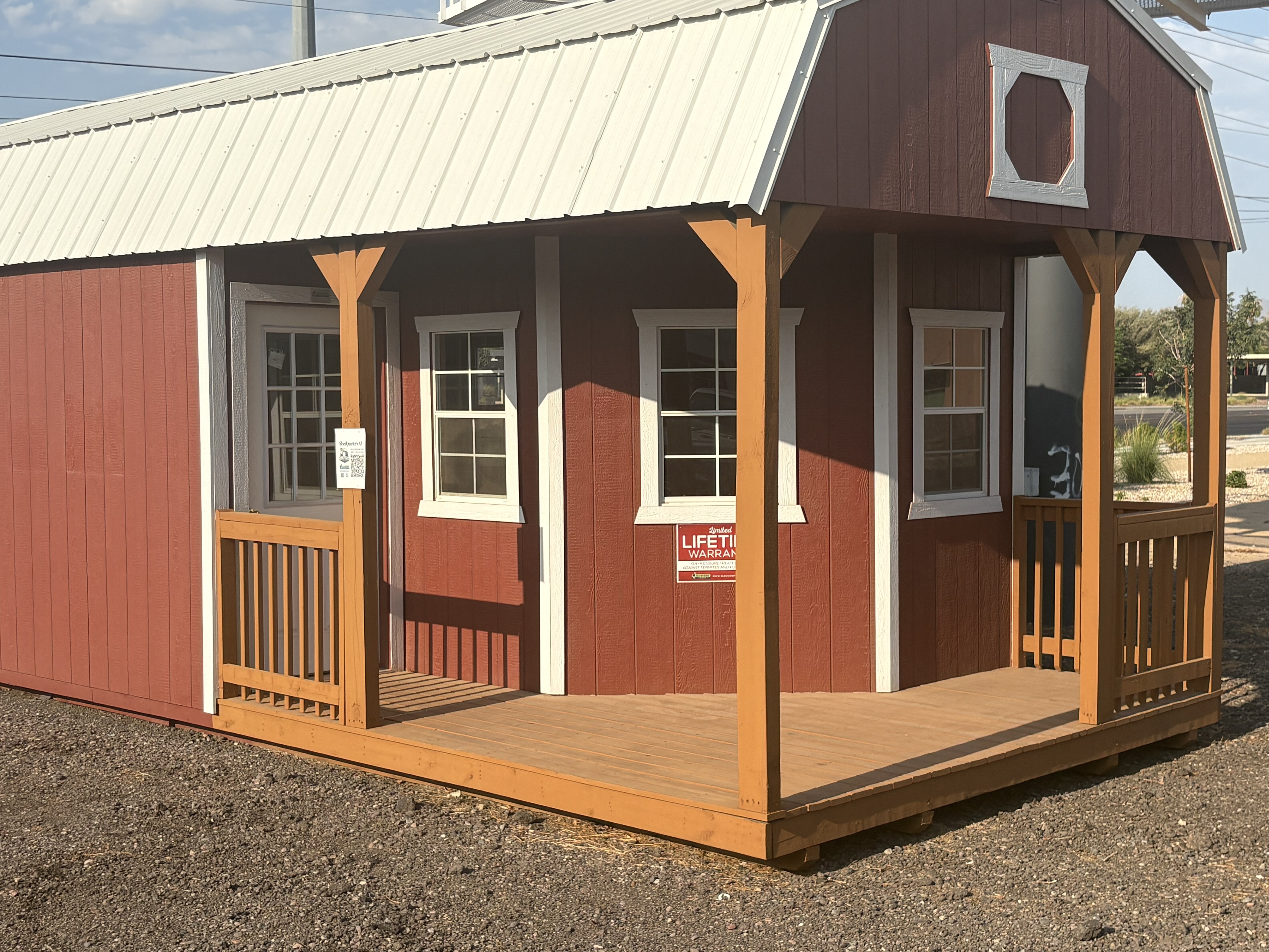 Lofted Barn Deluxe Playhouse - 12x32