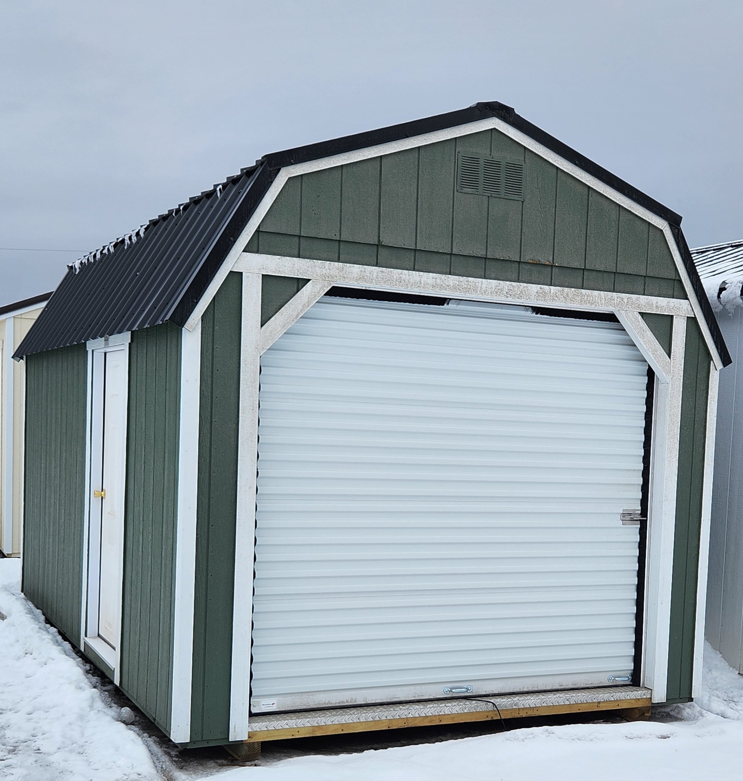 Lofted Barn Garage – 10X16