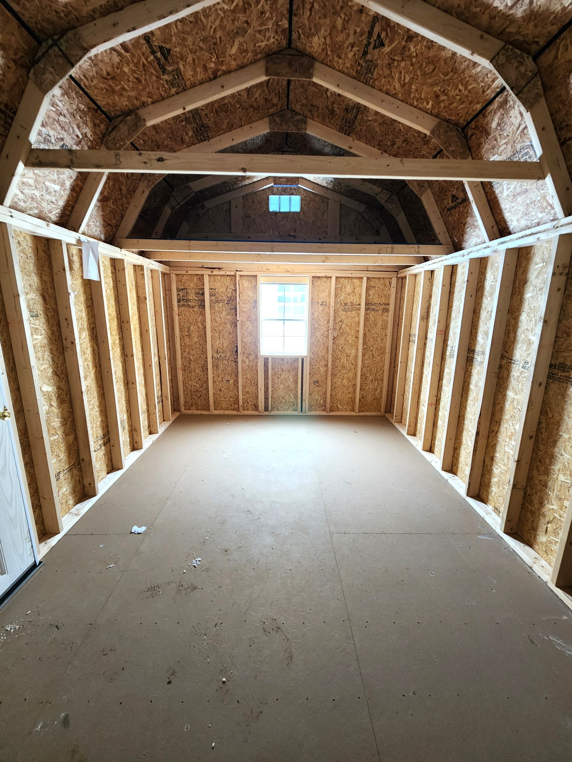 Lofted Barn Garage – 10X16