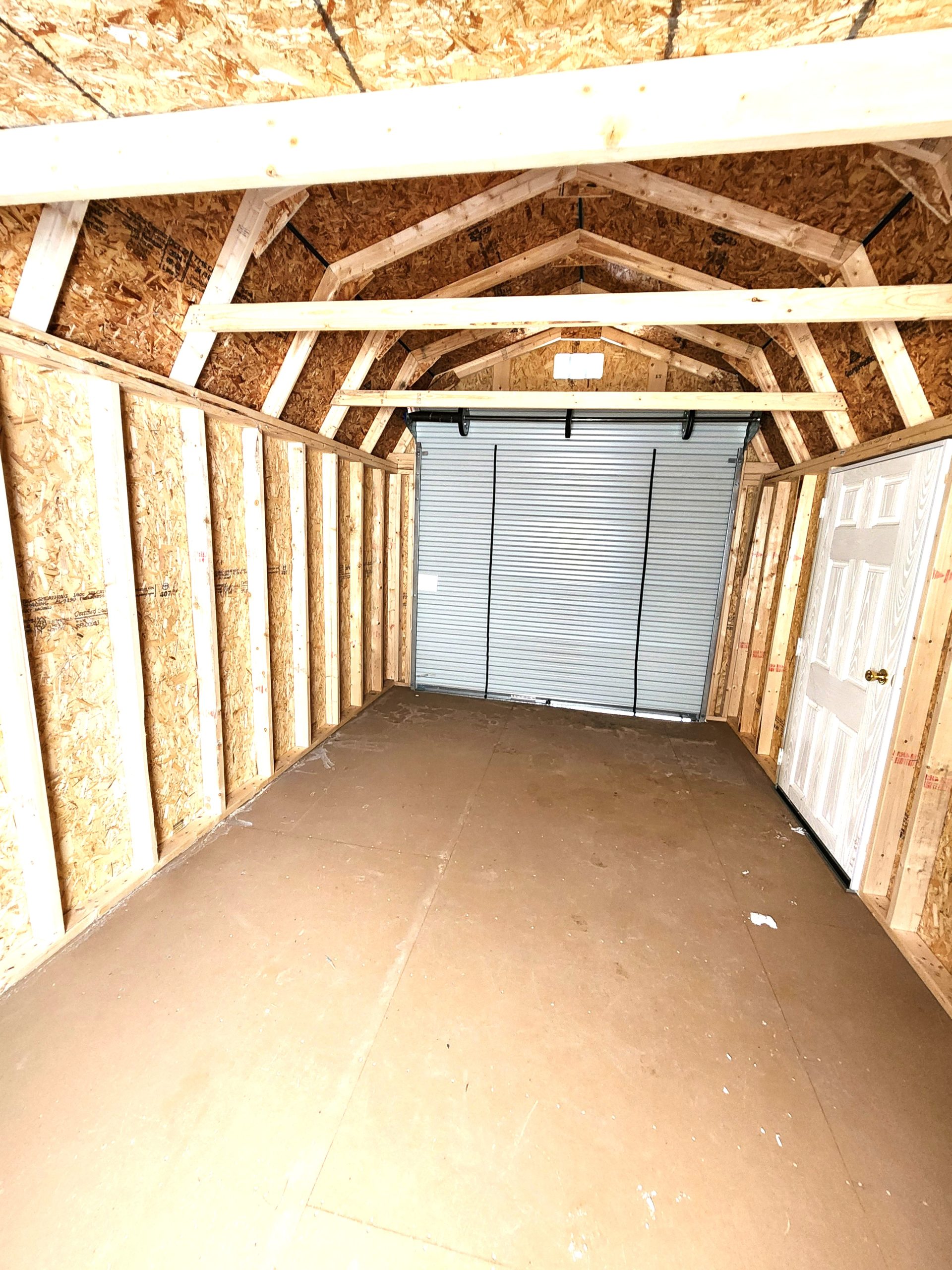 Lofted Barn Garage – 10X16