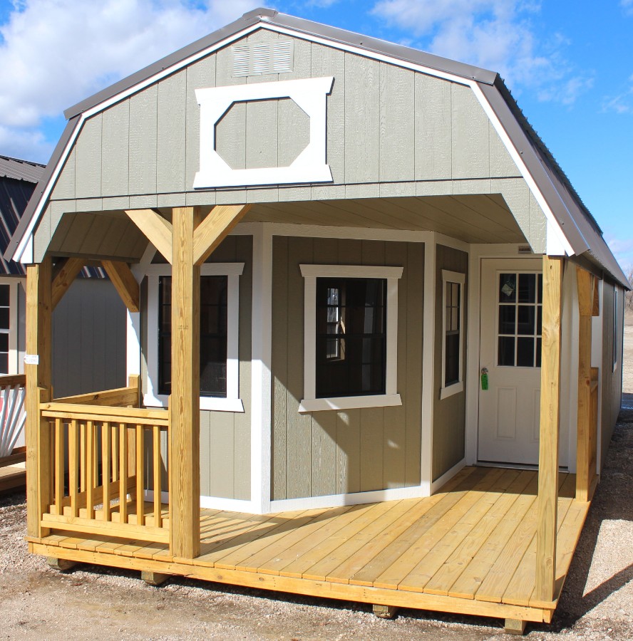 Lofted Barn Deluxe Playhouse - 12x32