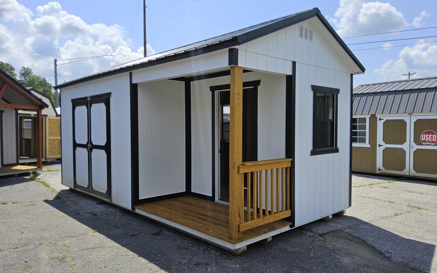 Side Porch Utility Shed