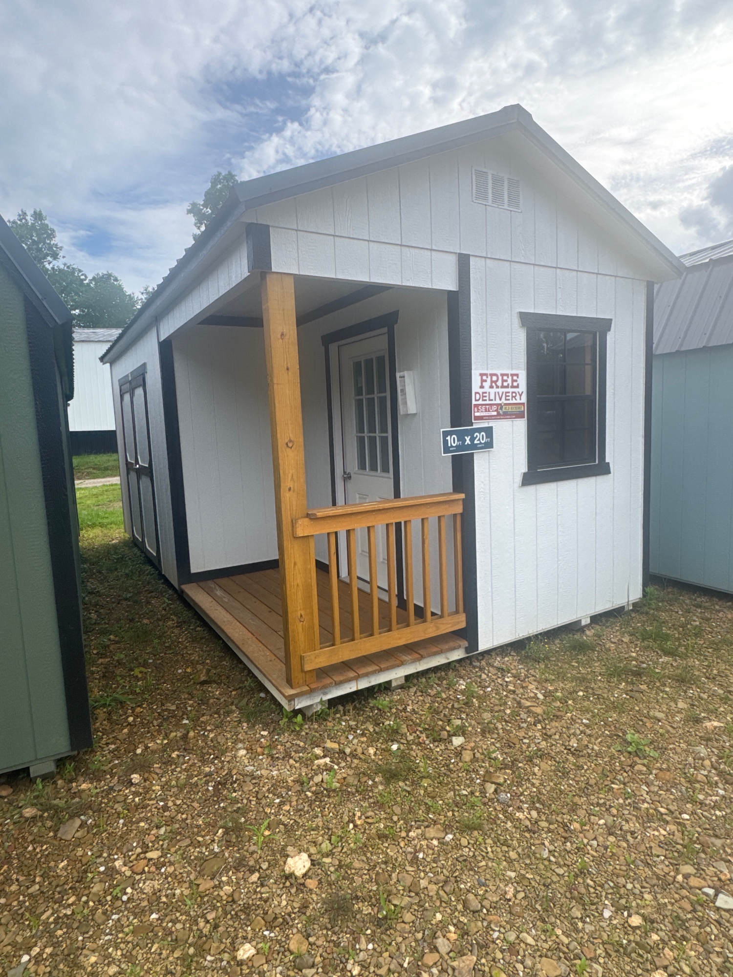 Utility Side Porch - 10x20