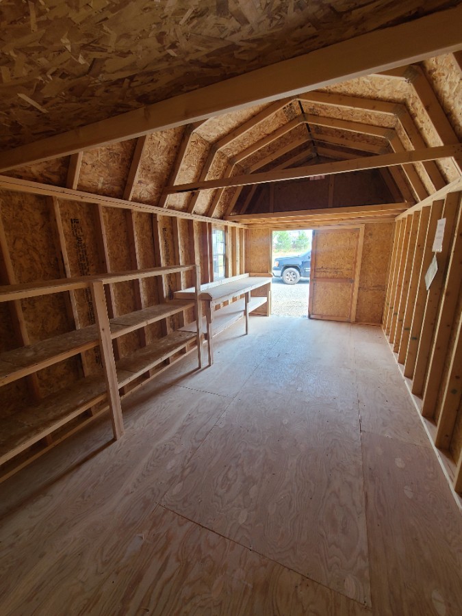 Lofted Barn - 10x20 w/ Workshop Package and Window Upgrade! image 6