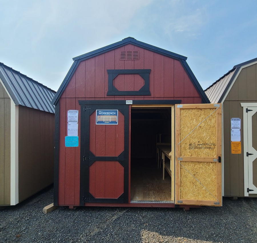 Lofted Barn - 10x20 w/ Workshop Package and Window Upgrade! image 10