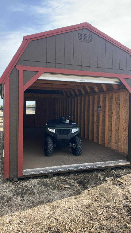 Lofted Barn Garage - 12x28