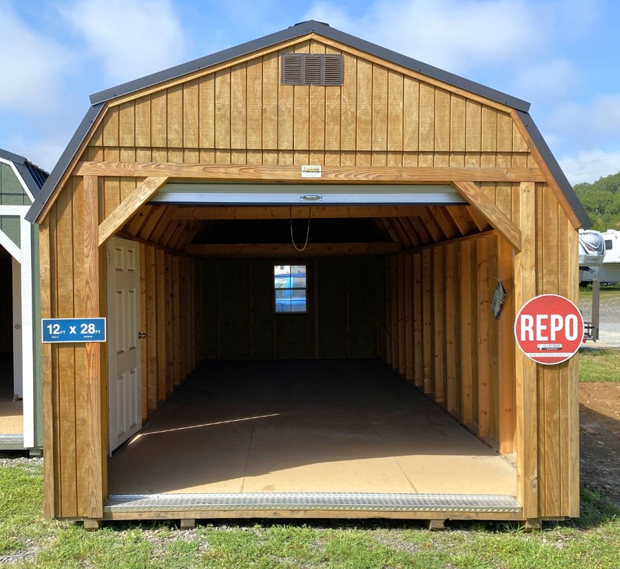 Lofted Barn Garage - 12x28