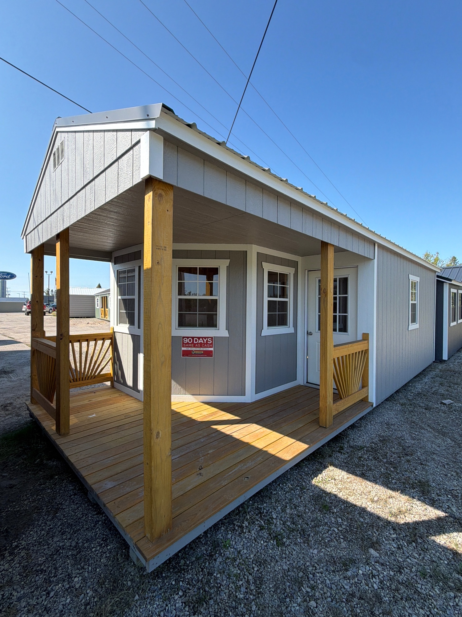 Utility Deluxe Playhouse - 12x28