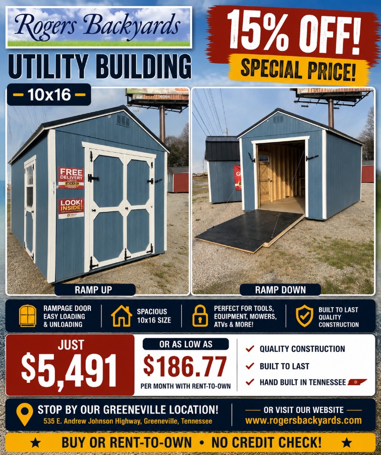 #10 Utility – 10X16