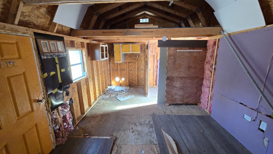 Lofted Barn Garage - 12x28 image 3