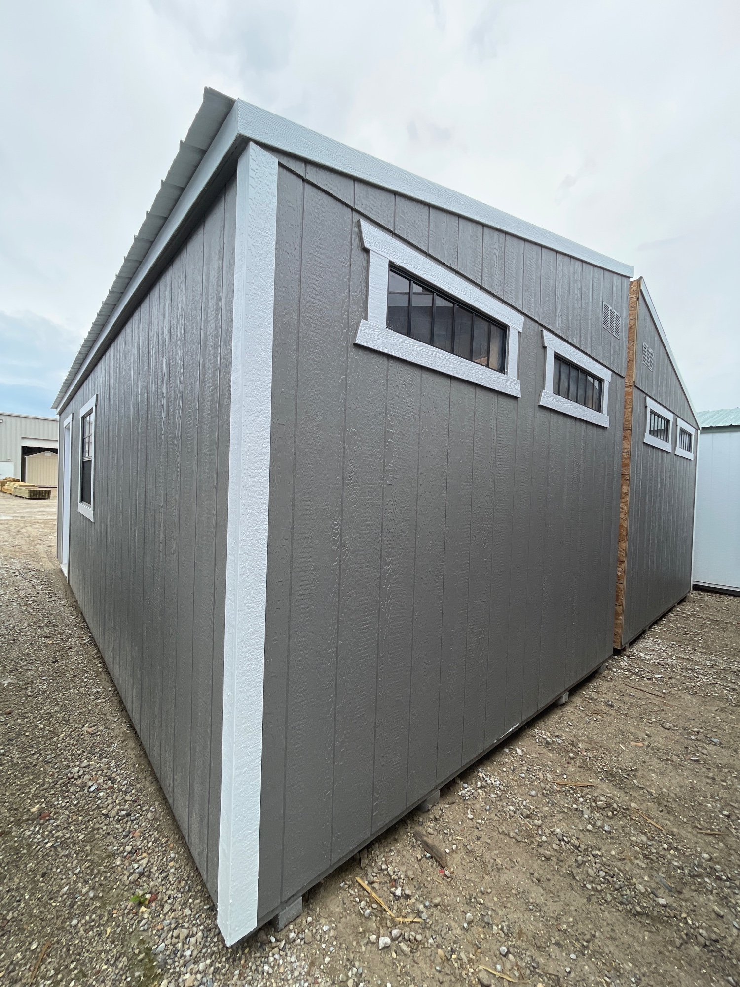 Double Wide Utility Garage - 24x24 image 2