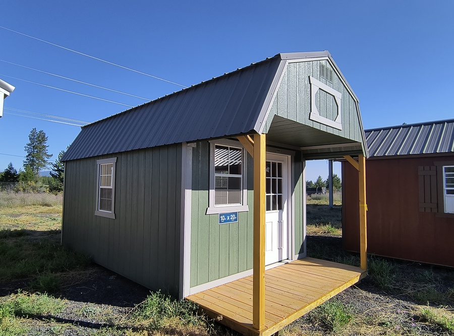 Lofted Barn Playhouse - 10x20 image 2