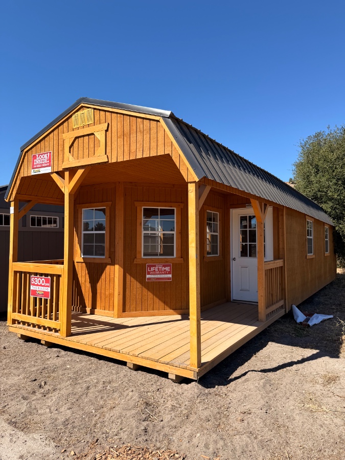 Lofted Barn Deluxe Playhouse – 12×40