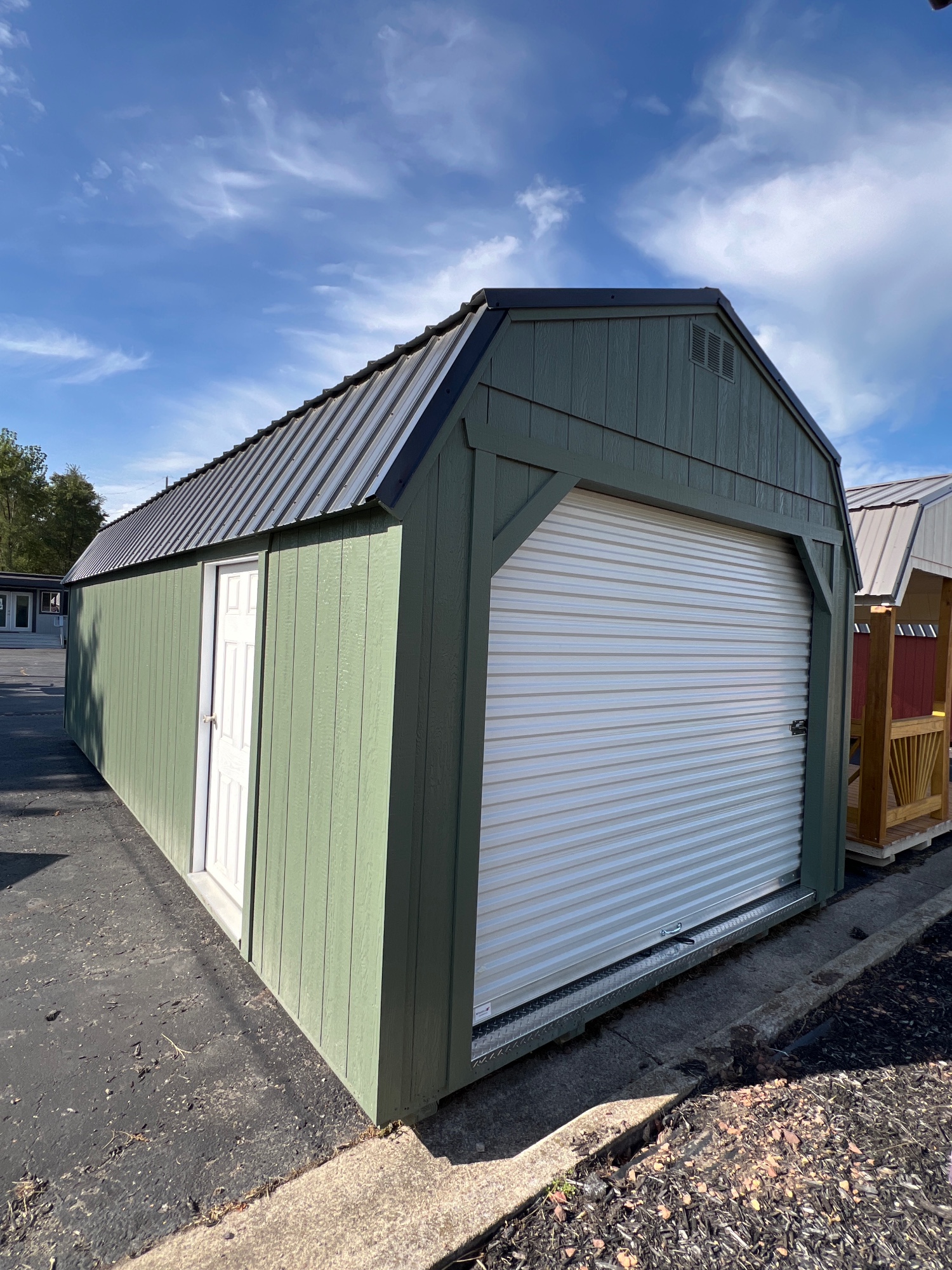 Lofted Barn Garage – 12X28