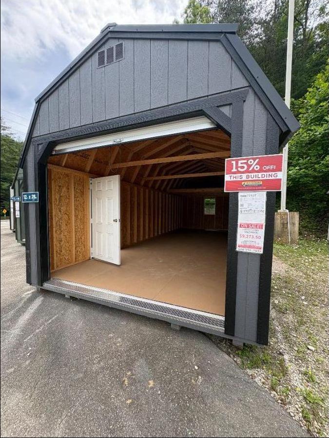 Lofted Barn Garage – 12X28