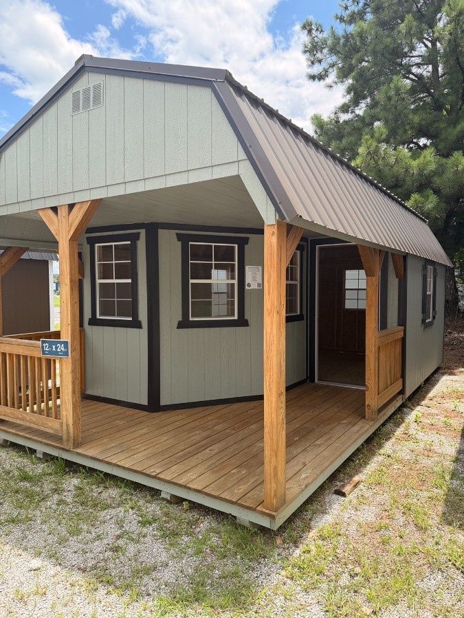 Lofted Barn Deluxe Playhouse – 12×24