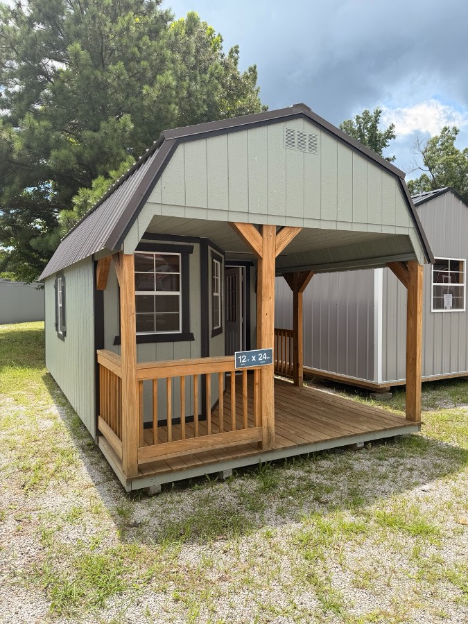 Lofted Barn Deluxe Playhouse – 12×24 image 2