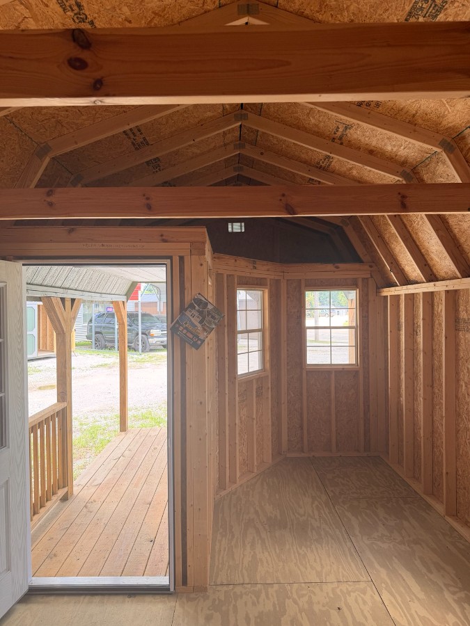 Lofted Barn Deluxe Playhouse – 12×24 image 3