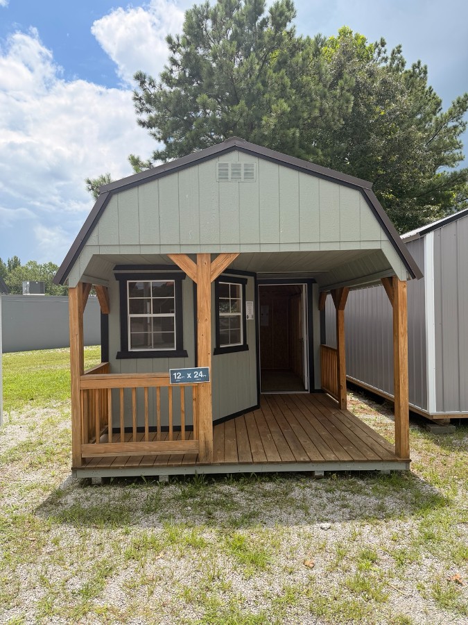 Lofted Barn Deluxe Playhouse – 12×24 image 5