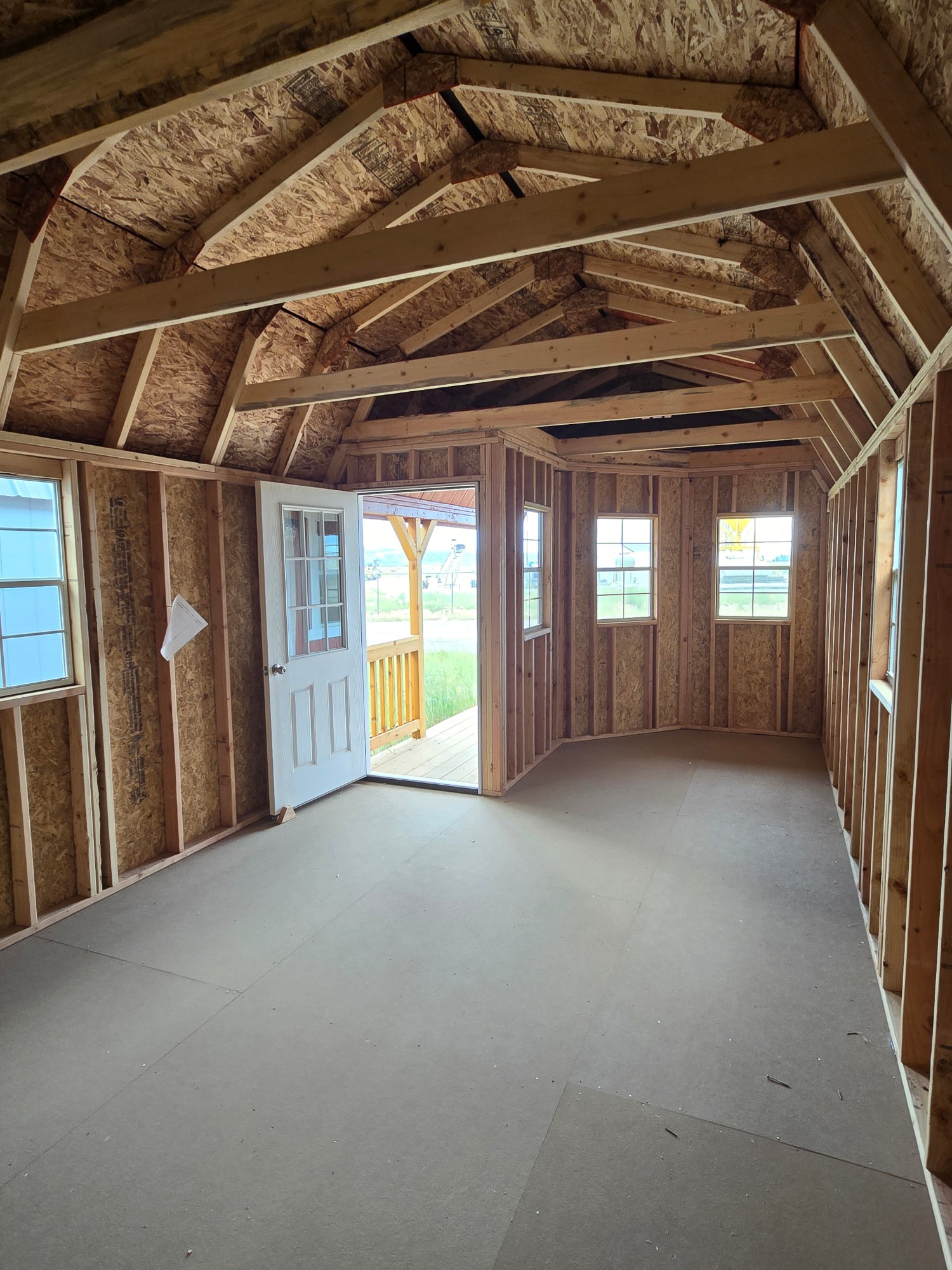 Lofted Barn Deluxe Playhouse - 12x28 image 4