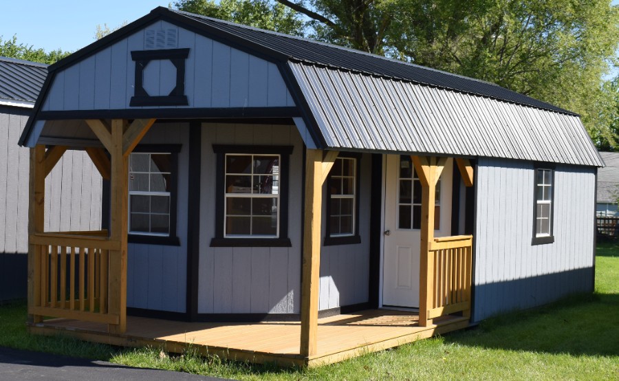 Lofted Barn Deluxe Playhouse - 12x28 #4