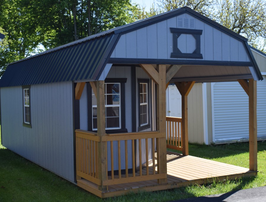 Lofted Barn Deluxe Playhouse - 12x28 image 3