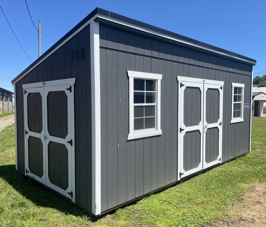 Single Slope Shed — 10×20