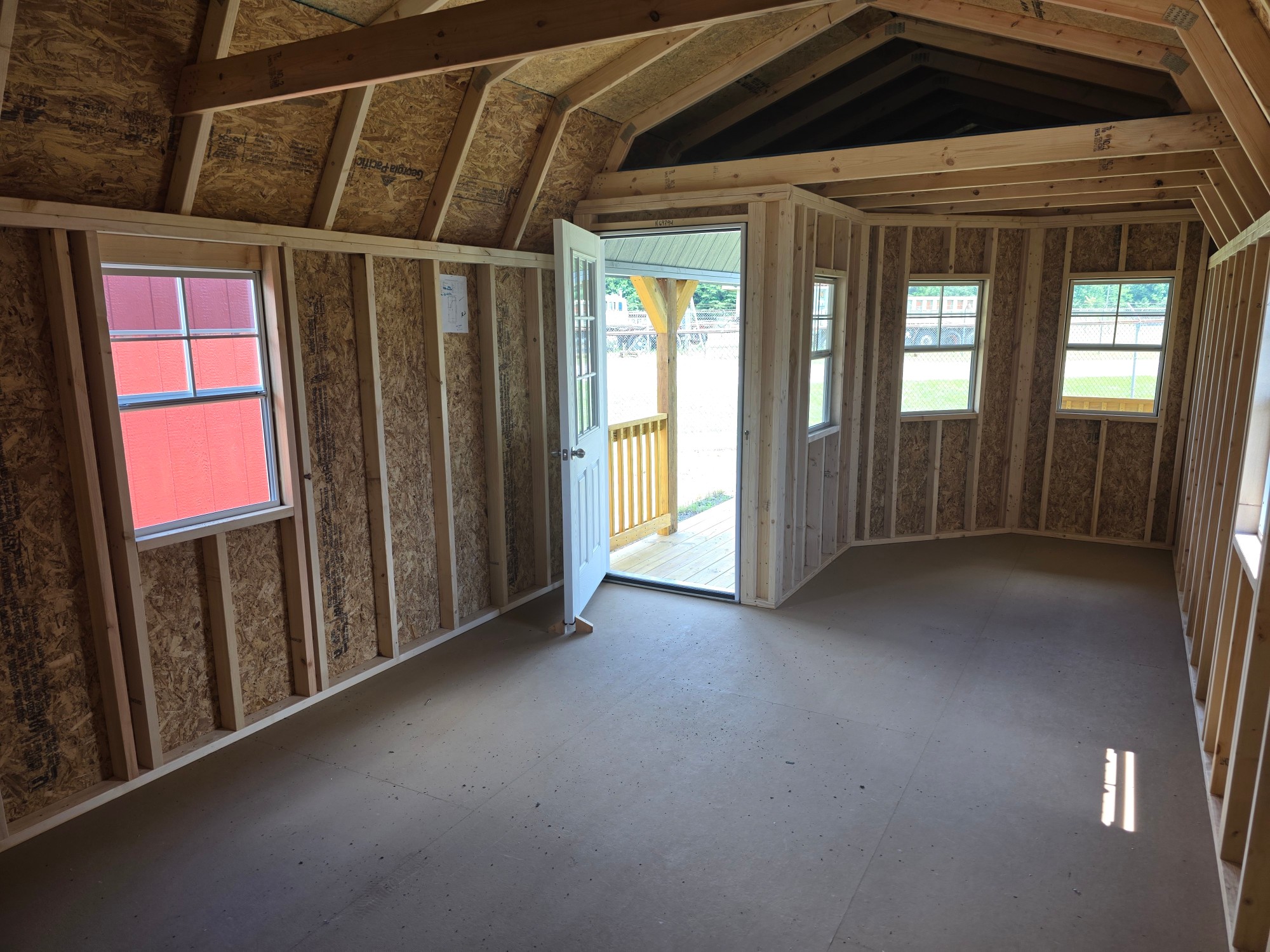Lofted Barn Deluxe Playhouse - 12x28 image 4