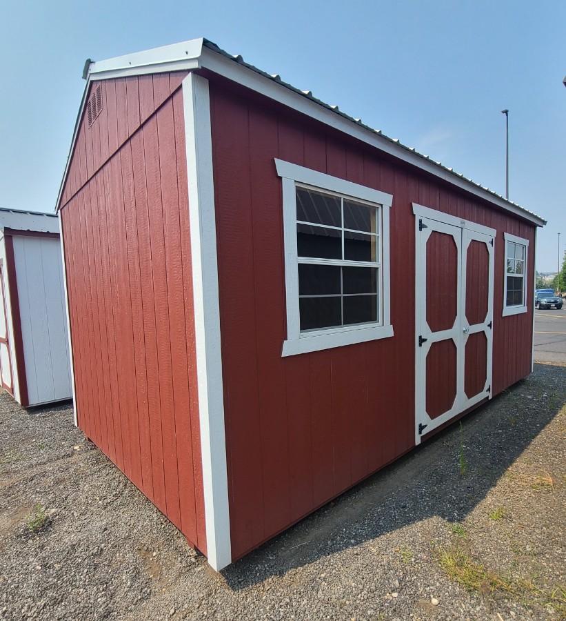 Utility - 10x20 - 2 Windows, 8ft Walls!