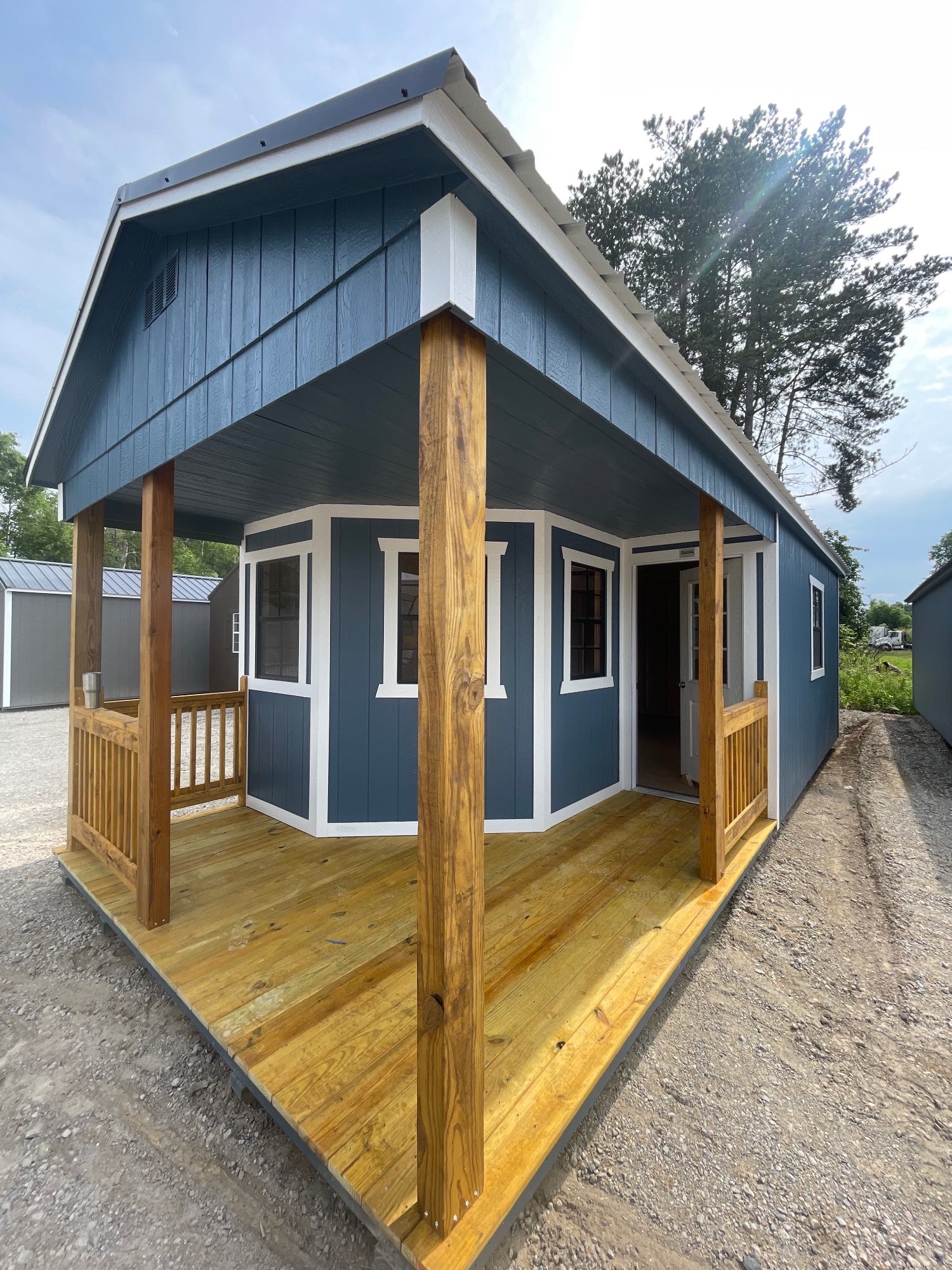Utility Deluxe Playhouse - 12x28 image 3